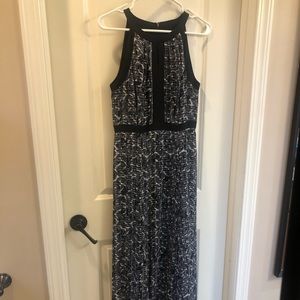 White House Black Market strapless maxi dress size 4